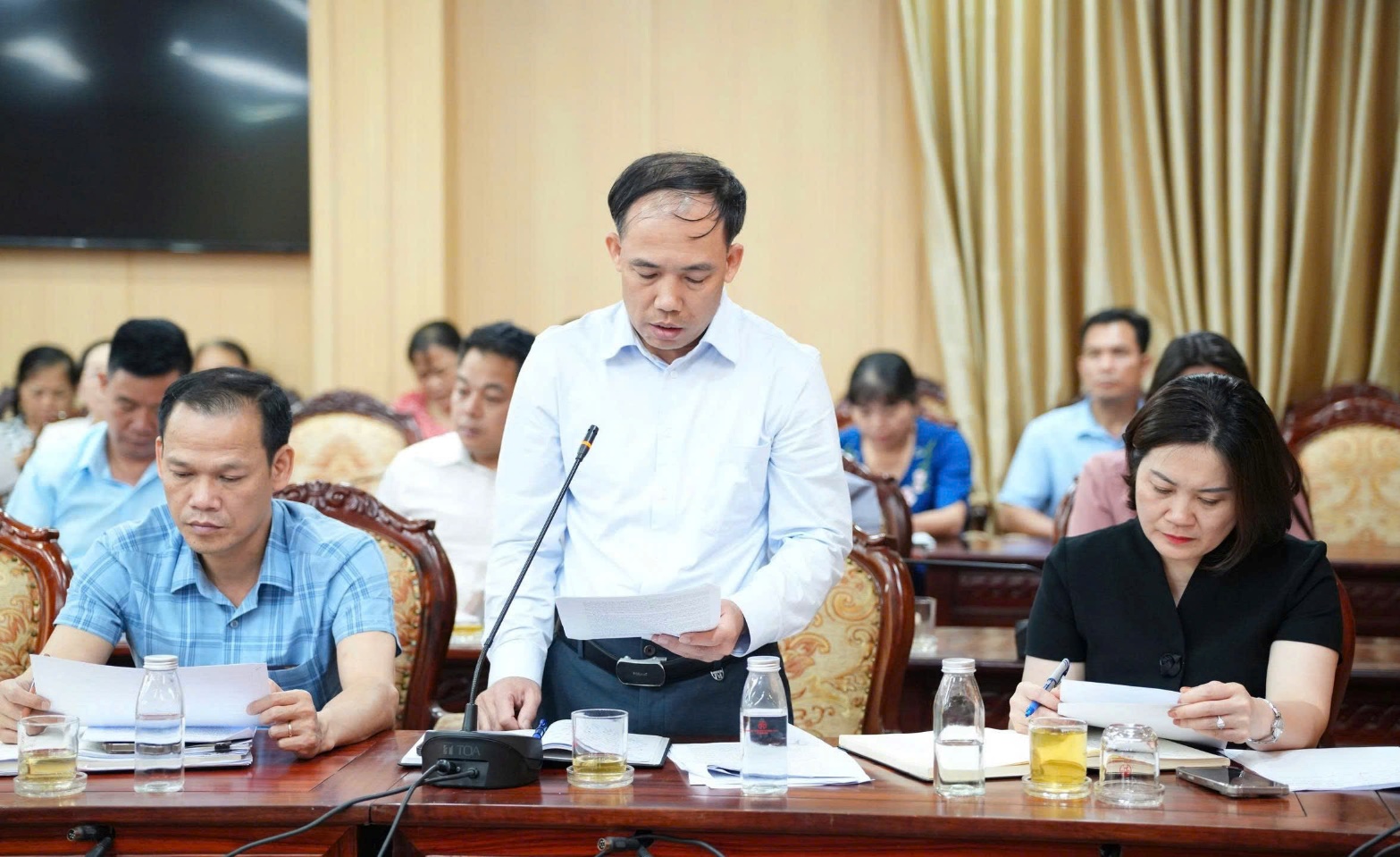 Hoài Đức giao ban quý I, quyết tâm tạo bứt phá trong quý II năm 2026- Ảnh 5.
