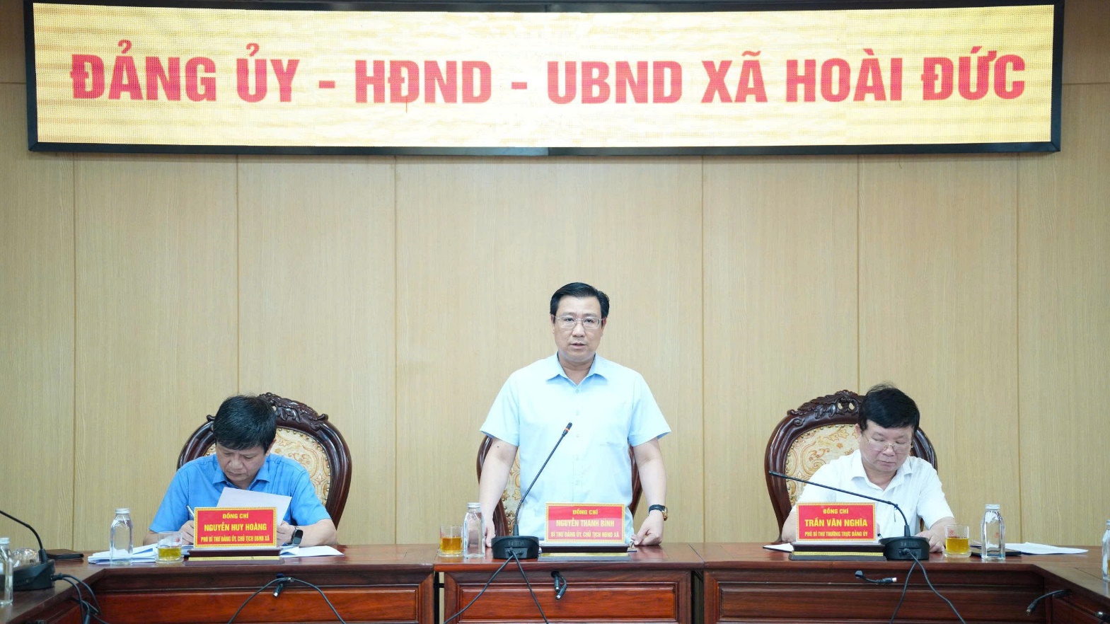 Hoài Đức giao ban quý I, quyết tâm tạo bứt phá trong quý II năm 2026- Ảnh 11.