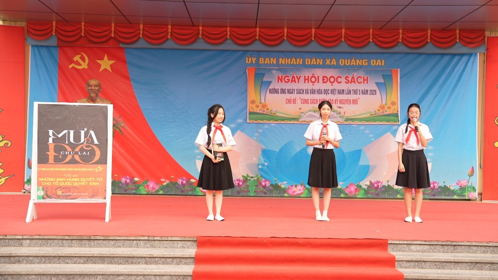 Trường THCS Tây Đằng trang bị kỹ nằng sống – Bồi đắp văn hoá đọc cho học sinh- Ảnh 4.