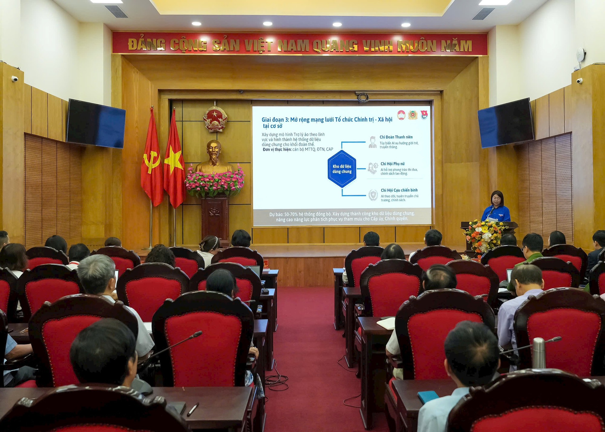 Phường Ngọc Hà ra mắt mô hình “Cán bộ Mặt trận thực chiến cùng AI”- Ảnh 2.