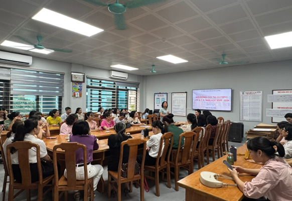 Xã Phú Xuyên tổ chức Kỳ thi Olympic các môn văn hóa lớp 6, 7, 8 năm học 2025 – 2026- Ảnh 2.
