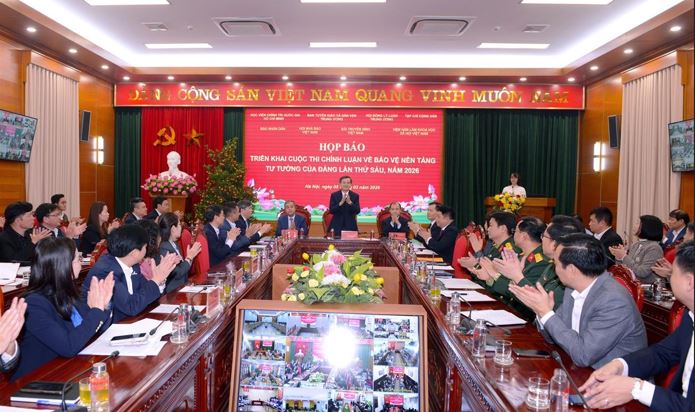  Phúc Thọ hưởng ứng Cuộc thi chính luận về bảo vệ nền tảng tư tưởng của Đảng lần thứ Sáu, năm 2026- Ảnh 3.