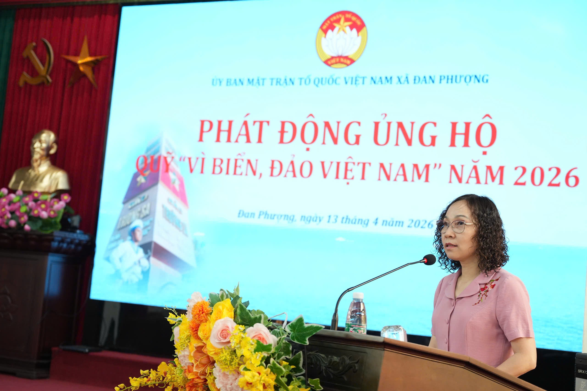 Xã Đan Phượng phát động ủng hộ Quỹ “ Vì Biển, Đảo Việt Nam” năm 2026.- Ảnh 2.