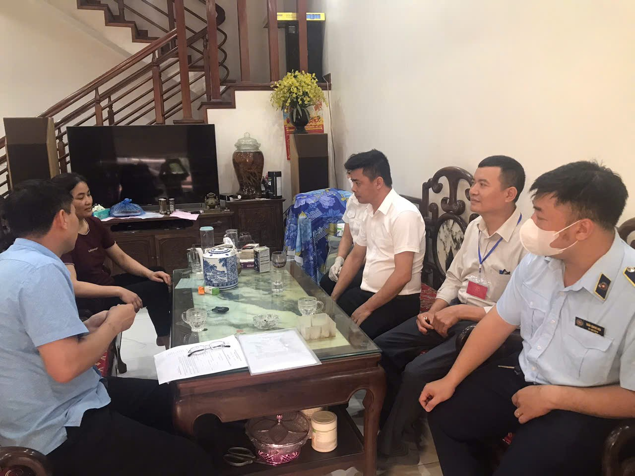 Xã Ô Diên tăng cường kiểm tra, quản lý hoạt động giết mổ gia súc, gia cầm năm 2026- Ảnh 2.