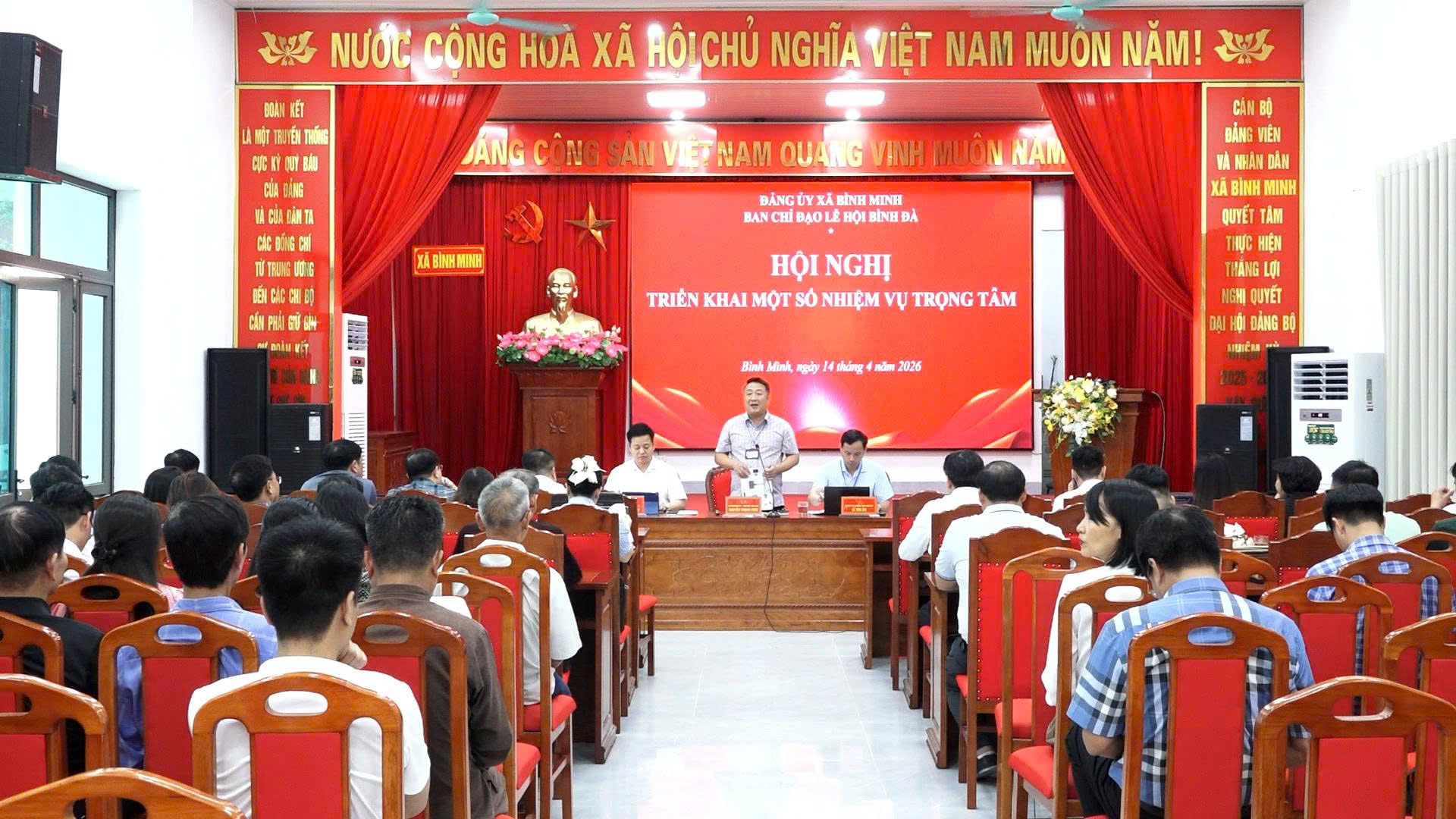 Bình Minh sẵn sàng cho lễ khai mạc Lễ hội Bình Đà xuân Bính Ngọ năm 2026