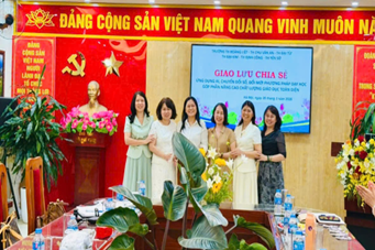 Trường Tiểu học Hoàng Liệt tổ chức giao lưu sáng kiến, tọa đàm “Trường học hạnh phúc”
- Ảnh 1.