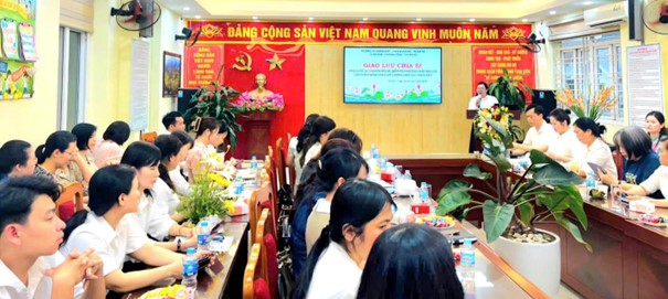 Dấu ấn hoạt động giao lưu chuyên đề liên trường- Ảnh 2.