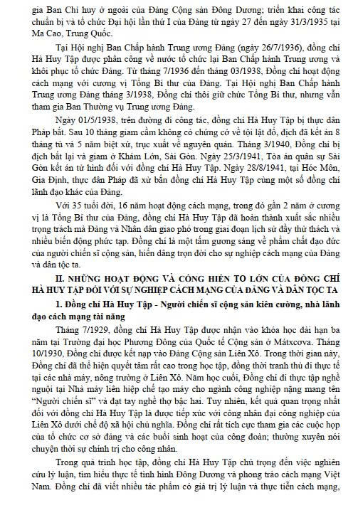 Kỷ niệm 120 năm Ngày sinh đồng chí Hà Huy Tập 24/4/1906 - 24/4/2026- Ảnh 2.