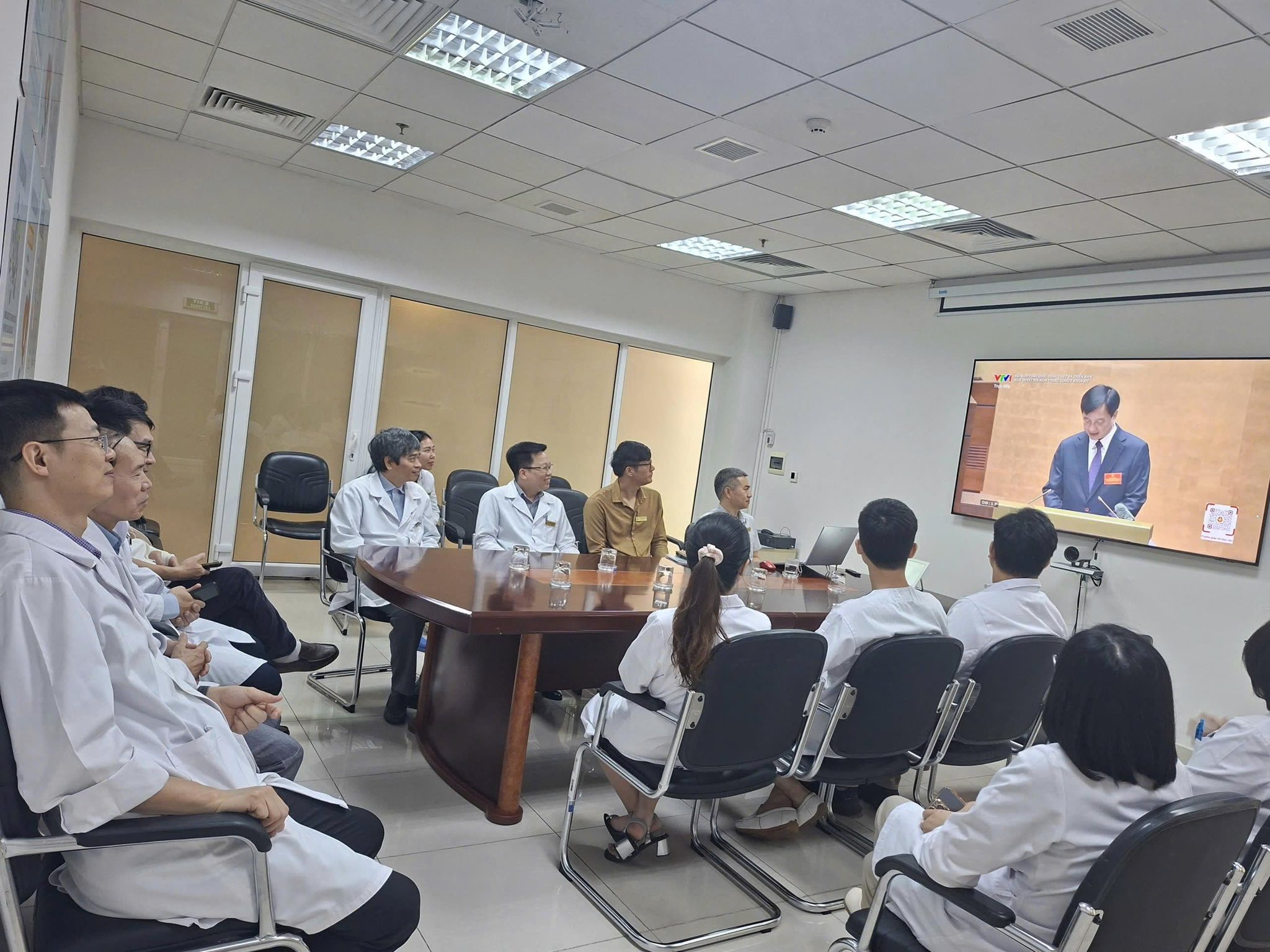 TỔ CHỨC TIẾP SÓNG HỘI NGHỊ TRỰC TUYẾN TOÀN QUỐC QUÁN TRIỆT NGHỊ QUYẾT HỘI NGHỊ TRUNG ƯƠNG LẦN THỨ HAI, KHÓA XIV- Ảnh 5.