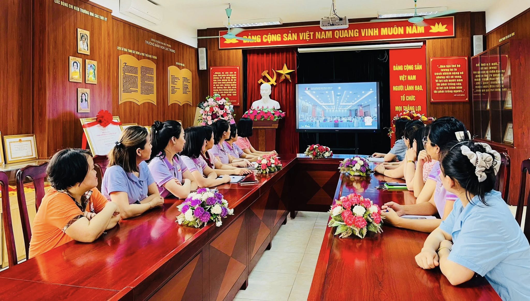 TỔ CHỨC TIẾP SÓNG HỘI NGHỊ TRỰC TUYẾN TOÀN QUỐC QUÁN TRIỆT NGHỊ QUYẾT HỘI NGHỊ TRUNG ƯƠNG LẦN THỨ HAI, KHÓA XIV- Ảnh 4.