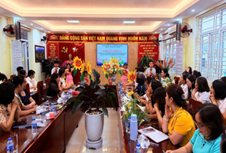 Trường Tiểu học Hoàng Liệt tổ chức giao lưu sáng kiến, tọa đàm “Trường học hạnh phúc”
- Ảnh 6.