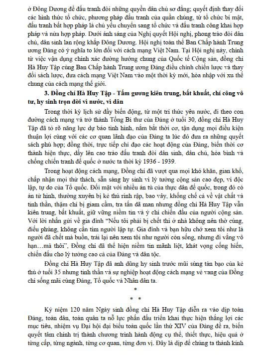 Kỷ niệm 120 năm Ngày sinh đồng chí Hà Huy Tập 24/4/1906 - 24/4/2026- Ảnh 6.