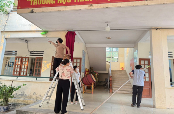 Các trường học trên địa bàn xã Phú Xuyên chủ động phòng, chống dịch bệnh tay chân miệng, xây dựng môi trường học đường an toàn- Ảnh 2.