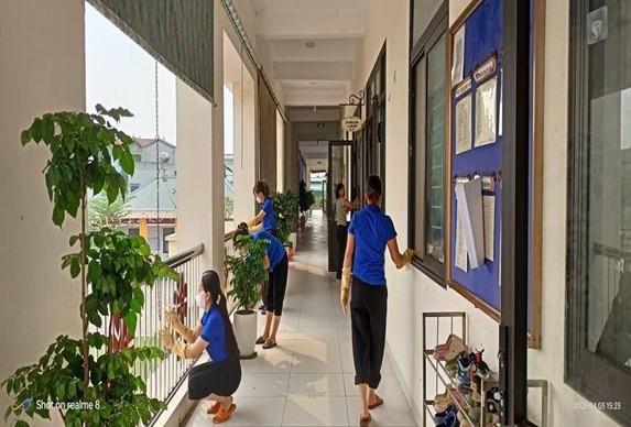 Các trường học trên địa bàn xã Phú Xuyên chủ động phòng, chống dịch bệnh tay chân miệng, xây dựng môi trường học đường an toàn- Ảnh 1.