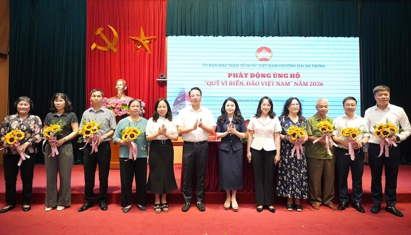 Phường Hai Bà Trưng: Phát động ủng hộ Quỹ “Vì biển, đảo Việt Nam”- Ảnh 1.