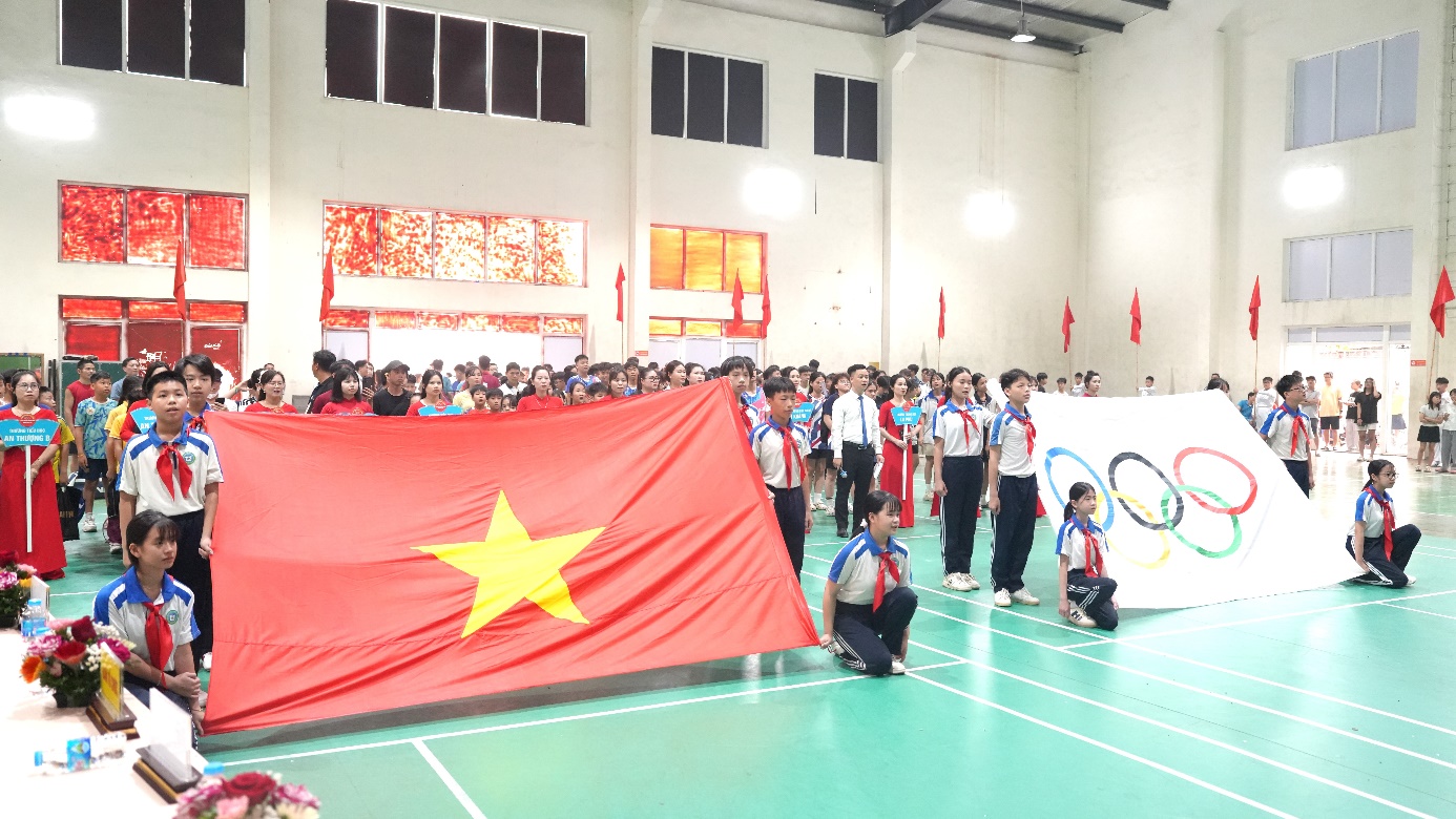 351 vận động viên tham dự Giải thể thao học sinh phổ&nbsp;thông xã An Khánh năm học 2025-2026- Ảnh 7.
