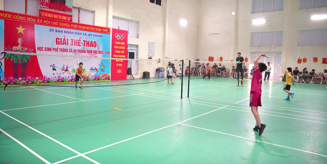 351 vận động viên tham dự Giải thể thao học sinh phổ&nbsp;thông xã An Khánh năm học 2025-2026- Ảnh 9.