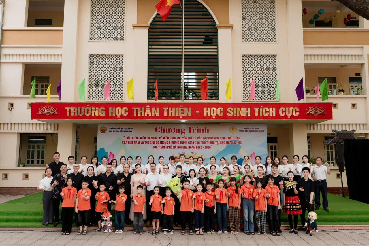 Trường Tiểu học Phương Đình B phối hợp tổ chức Chương trình sân khấu học đường- Ảnh 5.
