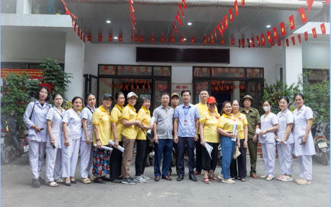 Phường Khương Đình ra quân chiến dịch đợt 1 vệ sinh môi trường – diệt bọ gậy phòng, chống sốt xuất huyết năm 2026