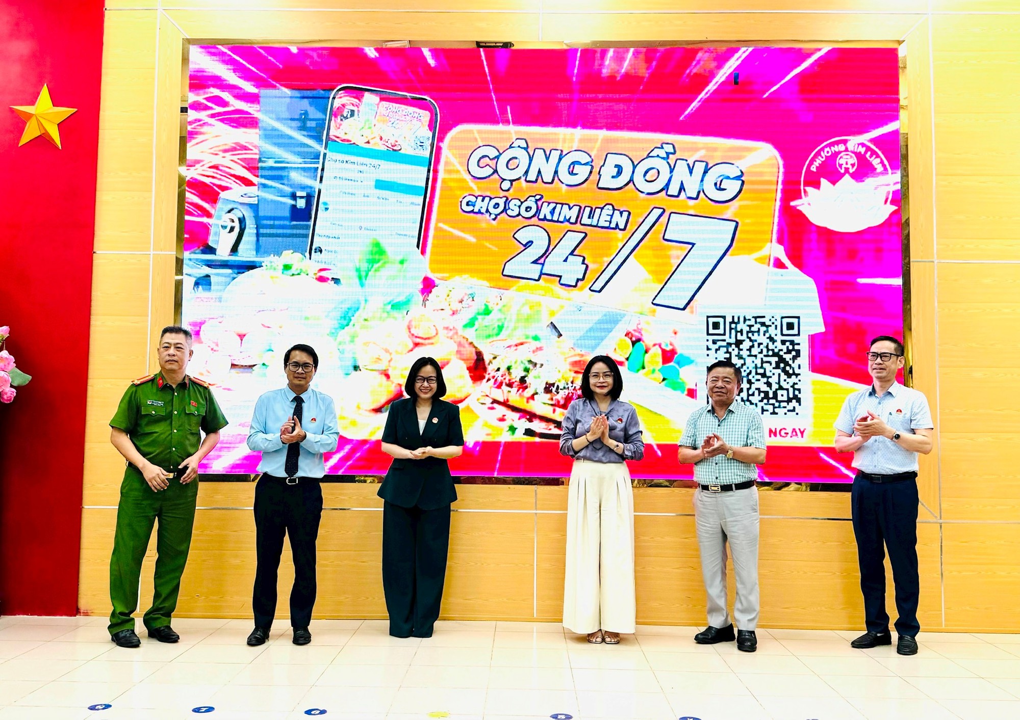 Phường Kim Liên ra mắt “Cộng đồng Chợ số Kim Liên 24/7”- Ảnh 5.