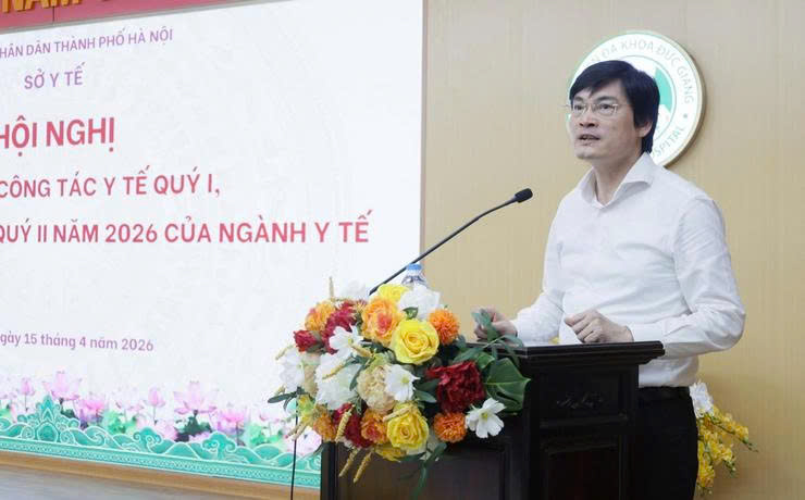 Sở y tế Hà Nội tổ chức giao ban công tác y tế Quý I, triển khai nhiệm vụ Quý II năm 2026- Ảnh 3.