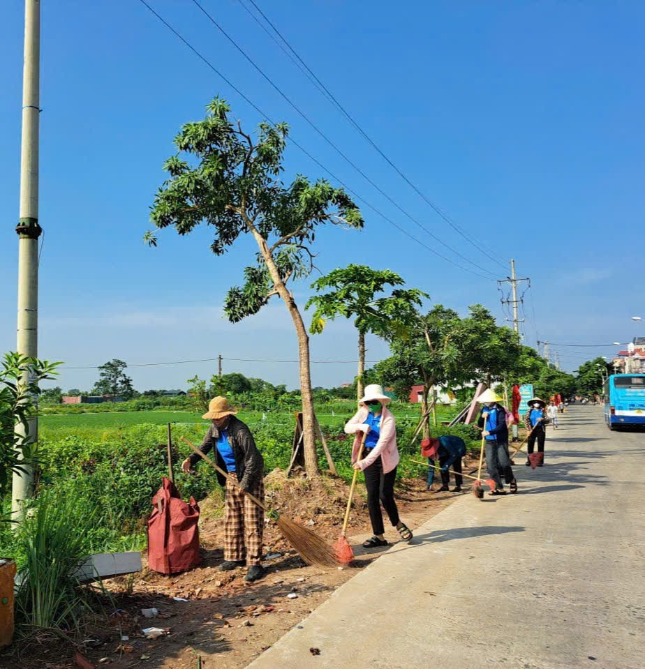 Phụ nữ xã Tiến Thắng chung tay giải quyết các điểm nghẽn- Ảnh 1.