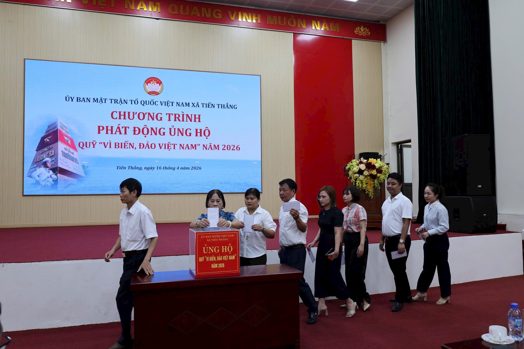 Tiến Thắng phát động ủng hộ Quỹ "Vì biển, đảo Việt Nam" năm 2026- Ảnh 3.