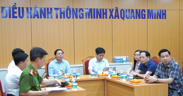 Xã Quang Minh tăng tốc chuyển đổi số: Hệ thống camera giám sát an ninh phát huy hiệu quả