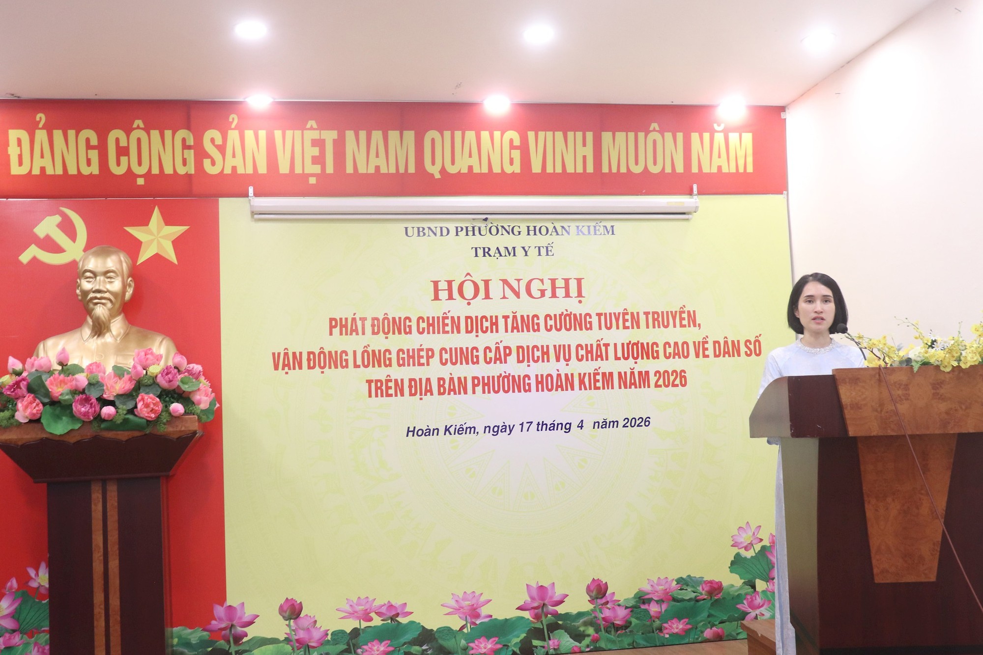 Lồng ghép dịch vụ chất lượng cao: Cách làm hiệu quả trong công tác dân số tại phường Hoàn Kiếm- Ảnh 1.