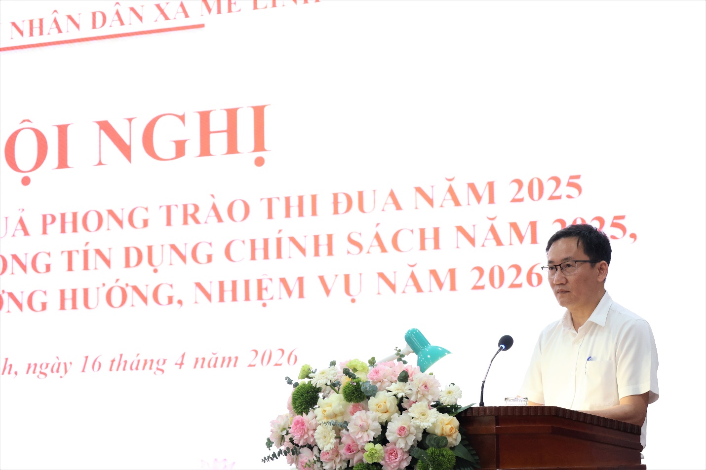 MÊ LINH TỔ CHỨC HỘI NGHỊ BIỂU DƯƠNG KẾT QUẢ PHONG TRÀO THI ĐUA NĂM 2025, TỔNG KẾT HOẠT ĐỘNG TÍN DỤNG CHÍNH SÁCH NĂM 2025, TRIỂN KHAI, PHƯƠNG HƯỚNG NHIỆM VỤ NĂM 2026- Ảnh 2.