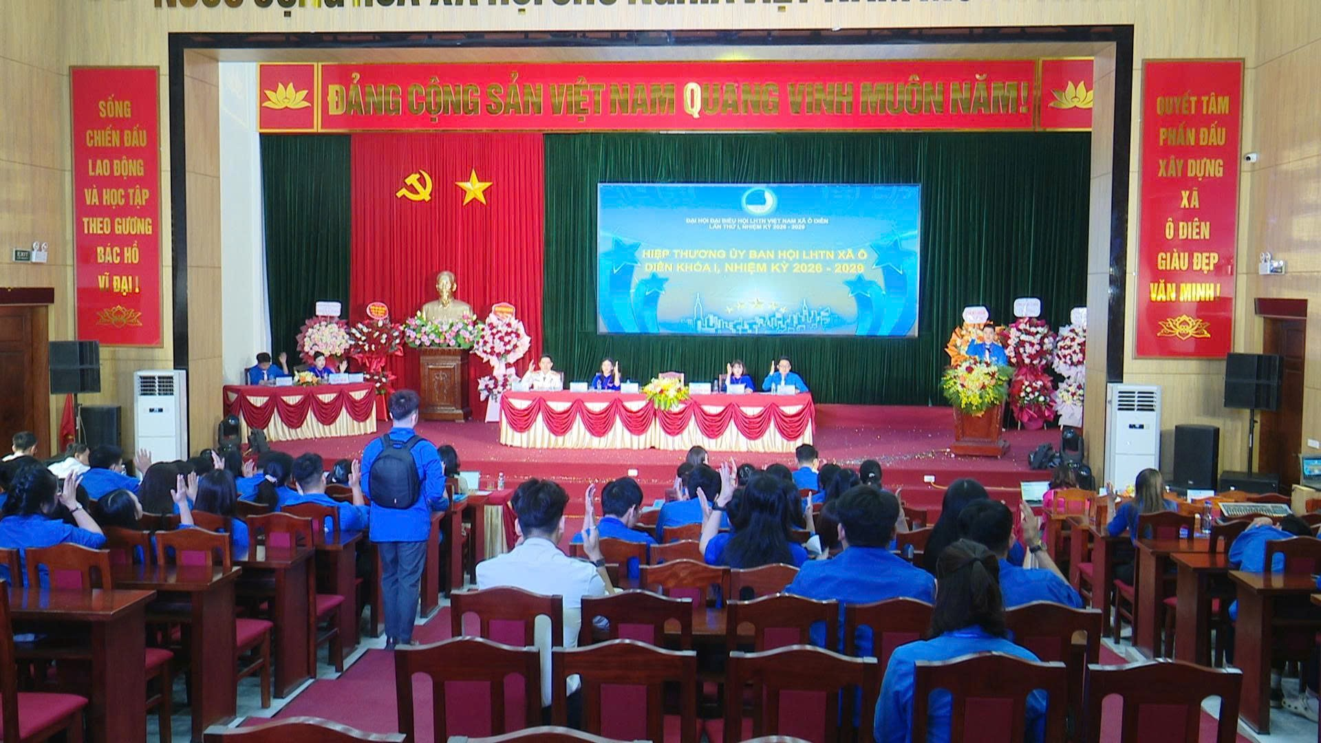 Đại hội Hội LHTN Việt Nam xã Ô Diên lần thứ I, nhiệm kỳ 2026- 2029- Ảnh 3.