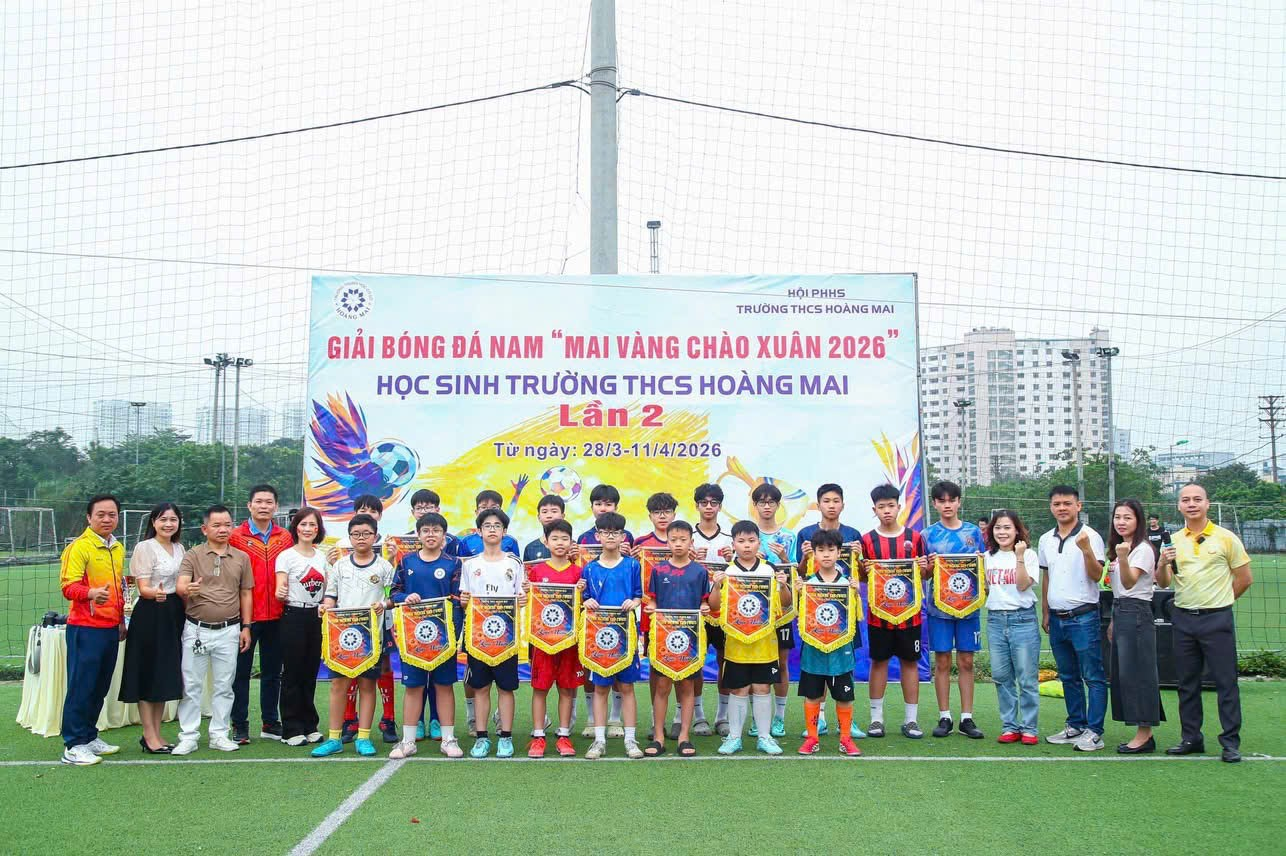 SÔI NỔI CHUỖI HOẠT ĐỘNG THỂ THAO – RỰC RỠ NGÀY HỘI "TIẾN BƯỚC LÊN ĐOÀN" TẠI TRƯỜNG THCS HOÀNG MAI- Ảnh 5.