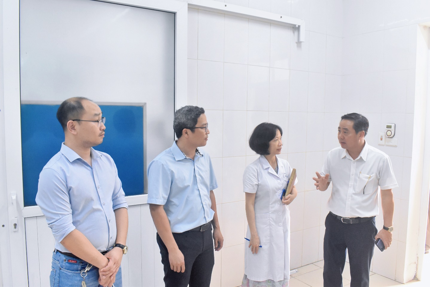 Bệnh viện Đa khoa Hà Đông khảo sát Trạm Y tế phường Đại Mỗ chuẩn bị cho công tác hợp tác chuyên môn- Ảnh 3.