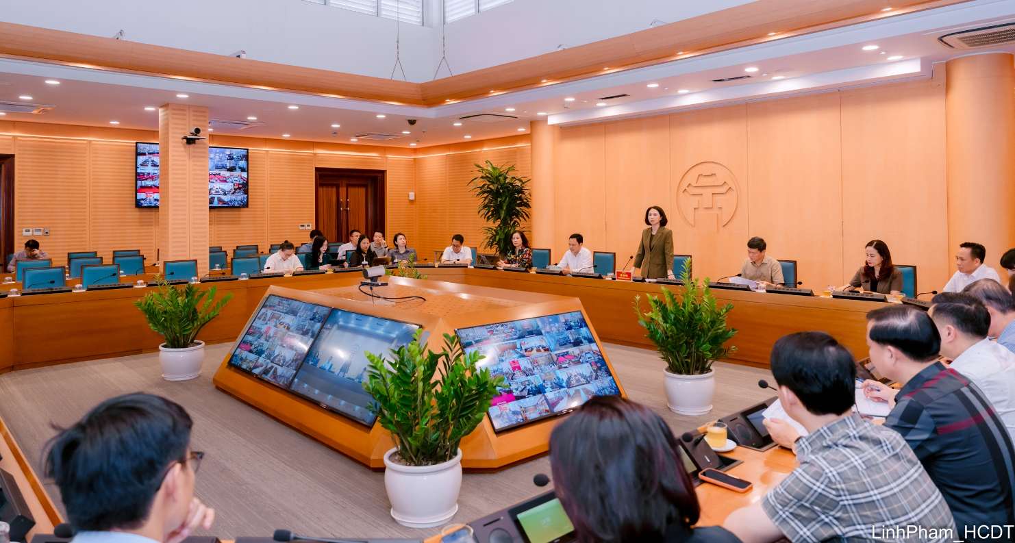 Hoài Đức dự hội nghị trực tuyến của Thành phố về khắc phục điểm nghẽn An toàn thực phẩm năm 2026- Ảnh 1.