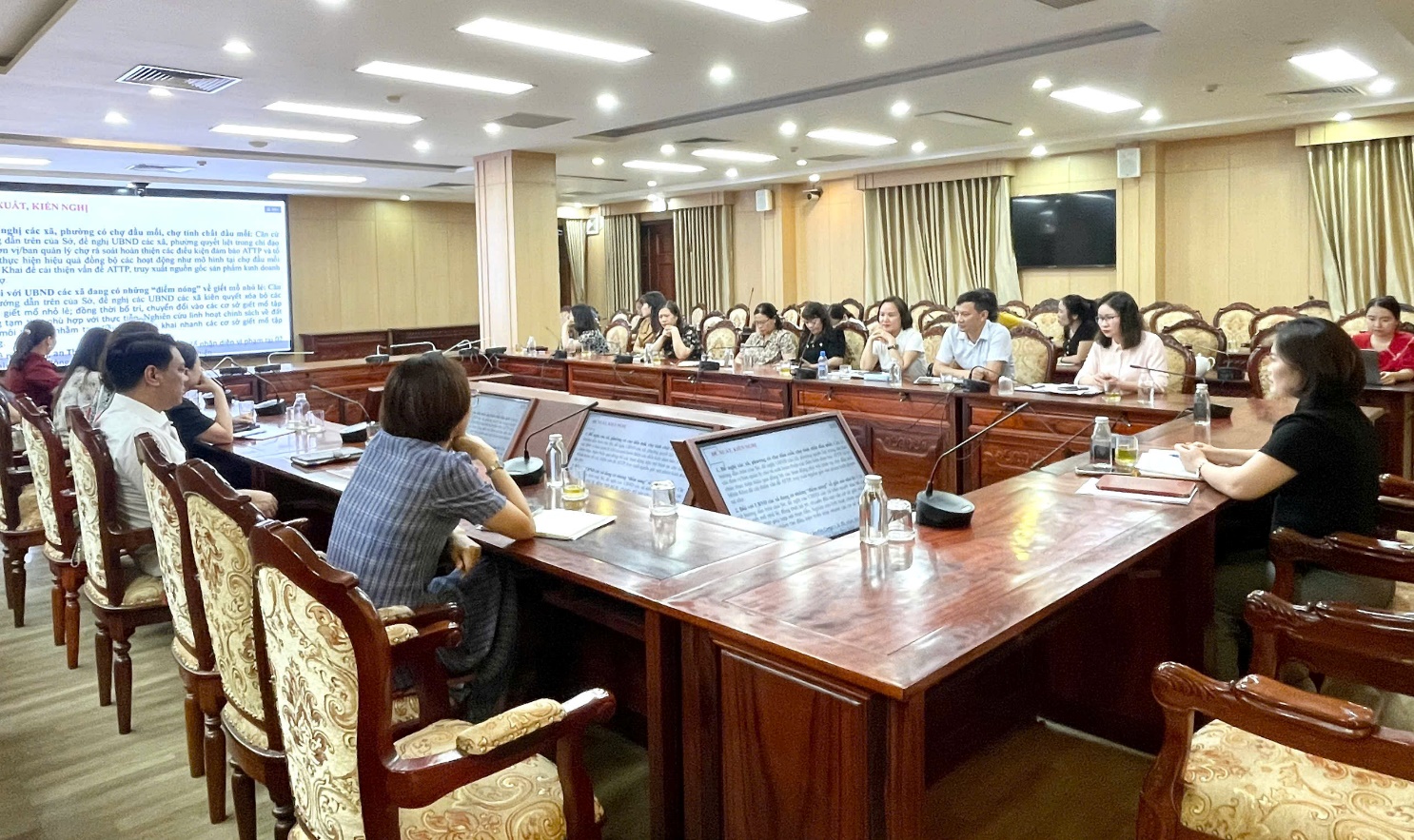 Hoài Đức dự hội nghị trực tuyến của Thành phố về khắc phục điểm nghẽn An toàn thực phẩm năm 2026- Ảnh 2.