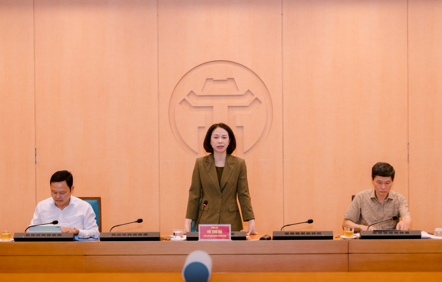 Hoài Đức dự hội nghị trực tuyến của Thành phố về khắc phục điểm nghẽn An toàn thực phẩm năm 2026- Ảnh 5.