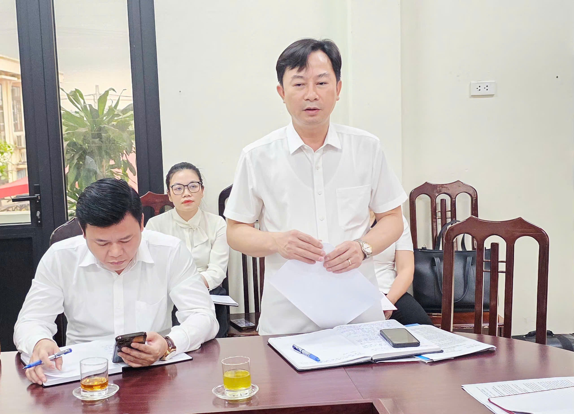 UBND xã Hát Môn tổ chức họp Tiểu ban phục vụ Lễ dâng hương tưởng niệm 1983 năm ngày giỗ Hai Bà Trưng- Ảnh 2.