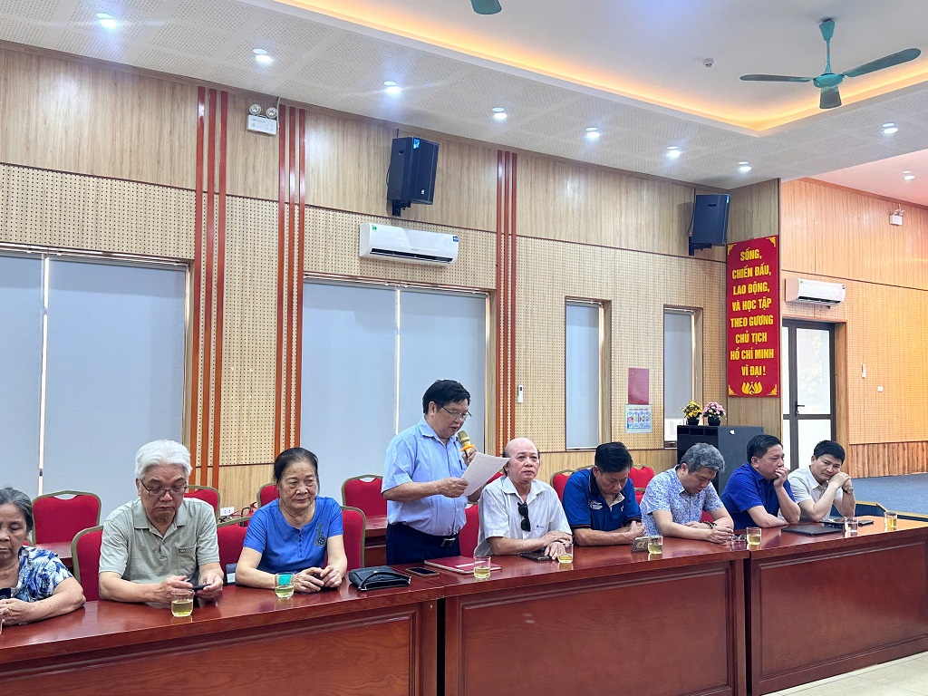 PHƯƠNG LIỆT: CHUYỂN GIAO HỘI NGƯỜI CAO TUỔI VÀ HỘI CHỮ THẬP ĐỎ VỀ ỦY BAN MTTQ VIỆT NAM PHƯỜNG- Ảnh 3.