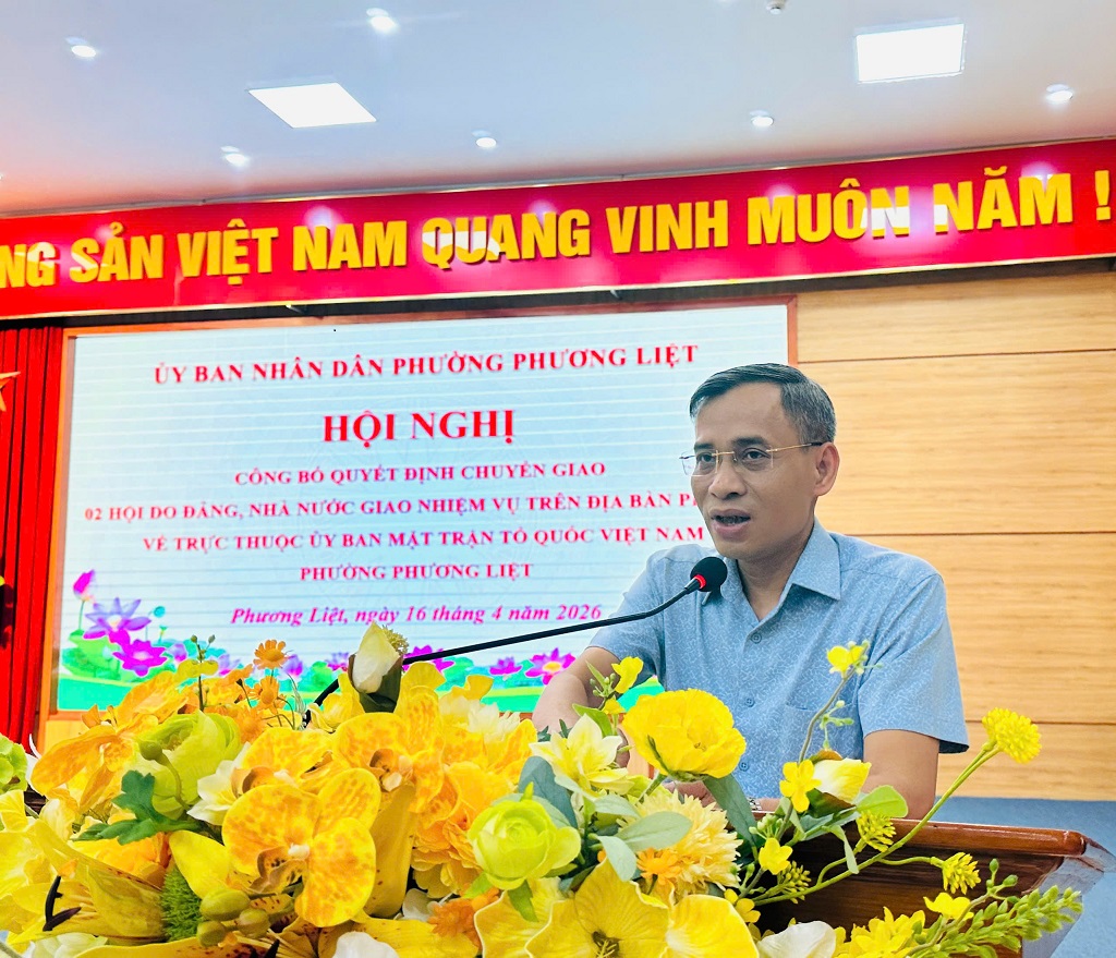 PHƯƠNG LIỆT: CHUYỂN GIAO HỘI NGƯỜI CAO TUỔI VÀ HỘI CHỮ THẬP ĐỎ VỀ ỦY BAN MTTQ VIỆT NAM PHƯỜNG- Ảnh 5.