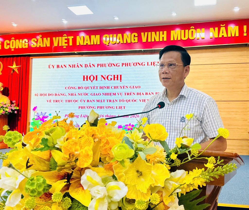 PHƯƠNG LIỆT: CHUYỂN GIAO HỘI NGƯỜI CAO TUỔI VÀ HỘI CHỮ THẬP ĐỎ VỀ ỦY BAN MTTQ VIỆT NAM PHƯỜNG- Ảnh 6.