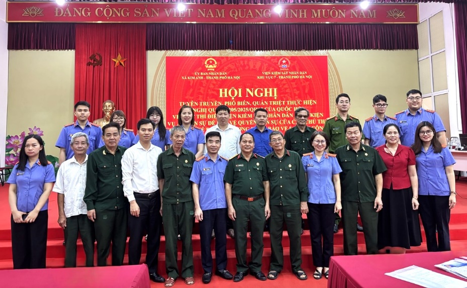 XÃ KIM ANH PHỐI HỢP TỔ CHỨC HỘI NGHỊ TUYÊN TRUYỀN NGHỊ QUYẾT SỐ 205/2025/QH15 CỦA QUỐC HỘI.- Ảnh 3.