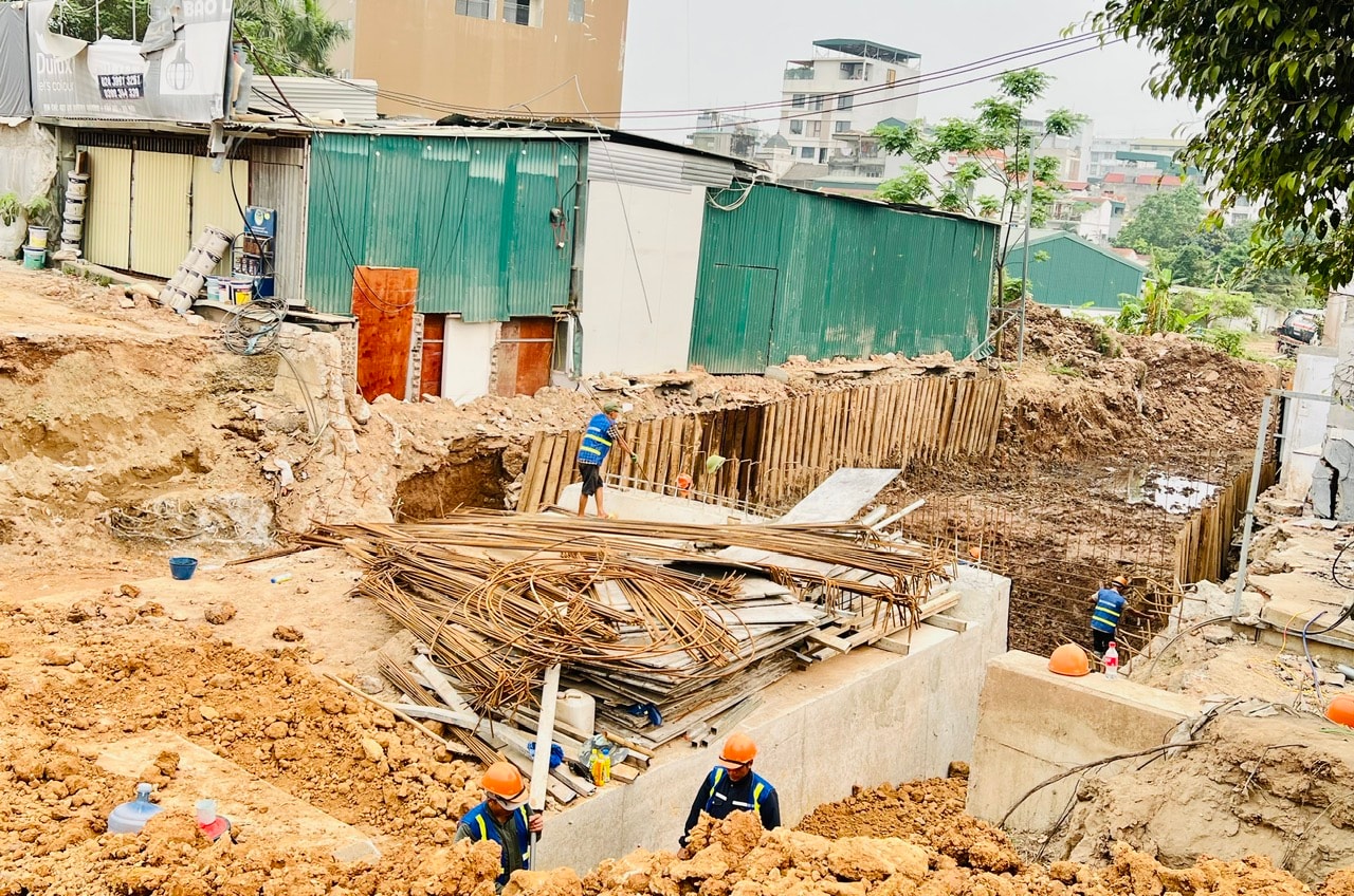 Dự án tuyến cống xả Phú Thượng sẽ về đích trước mùa mưa- Ảnh 2.