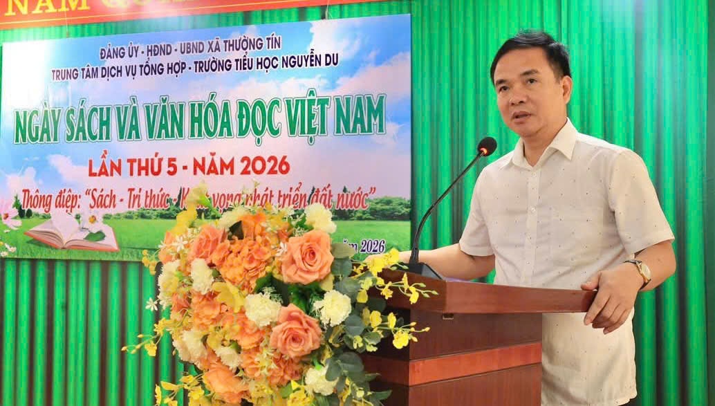 Thường Tín tổ chức Ngày Sách và Văn hóa đọc Việt Nam lần thứ 5 năm 2026- Ảnh 1.
