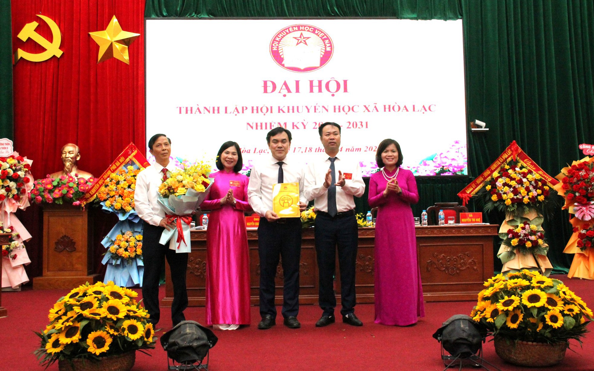 Hòa Lạc tổ chức Đại hội thành lập Hội Khuyến học xã nhiệm kỳ 2026–2031