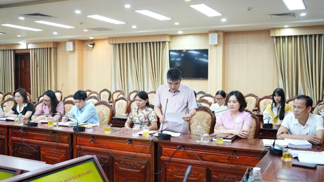 Hoài Đức tổ chức hội nghị trao quyết định về công tác cán bộ- Ảnh 4.