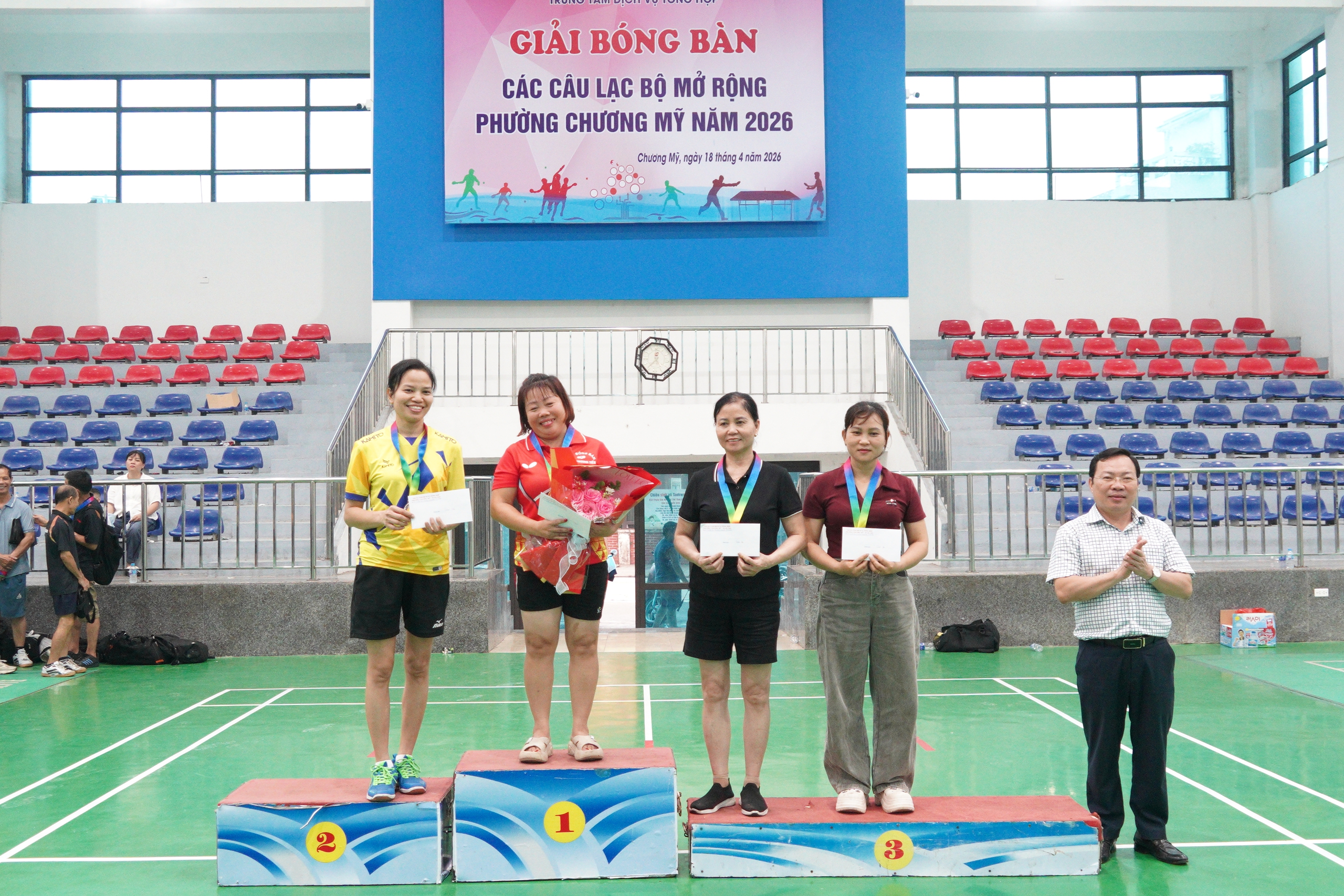 Giải bóng bàn các câu lạc bộ mở rộng phường Chương Mỹ năm 2026 nêu cao tinh thần thi đấu thể thao trung thực, cao thượng- Ảnh 10.