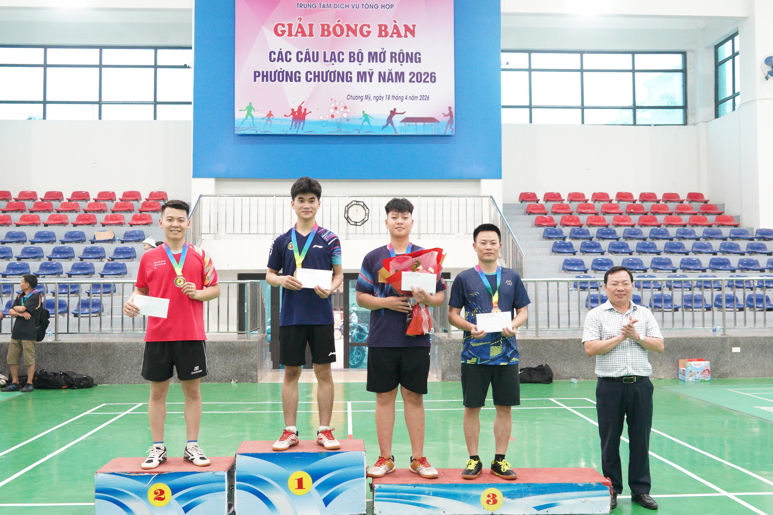 Giải bóng bàn các câu lạc bộ mở rộng phường Chương Mỹ năm 2026 nêu cao tinh thần thi đấu thể thao trung thực, cao thượng- Ảnh 11.