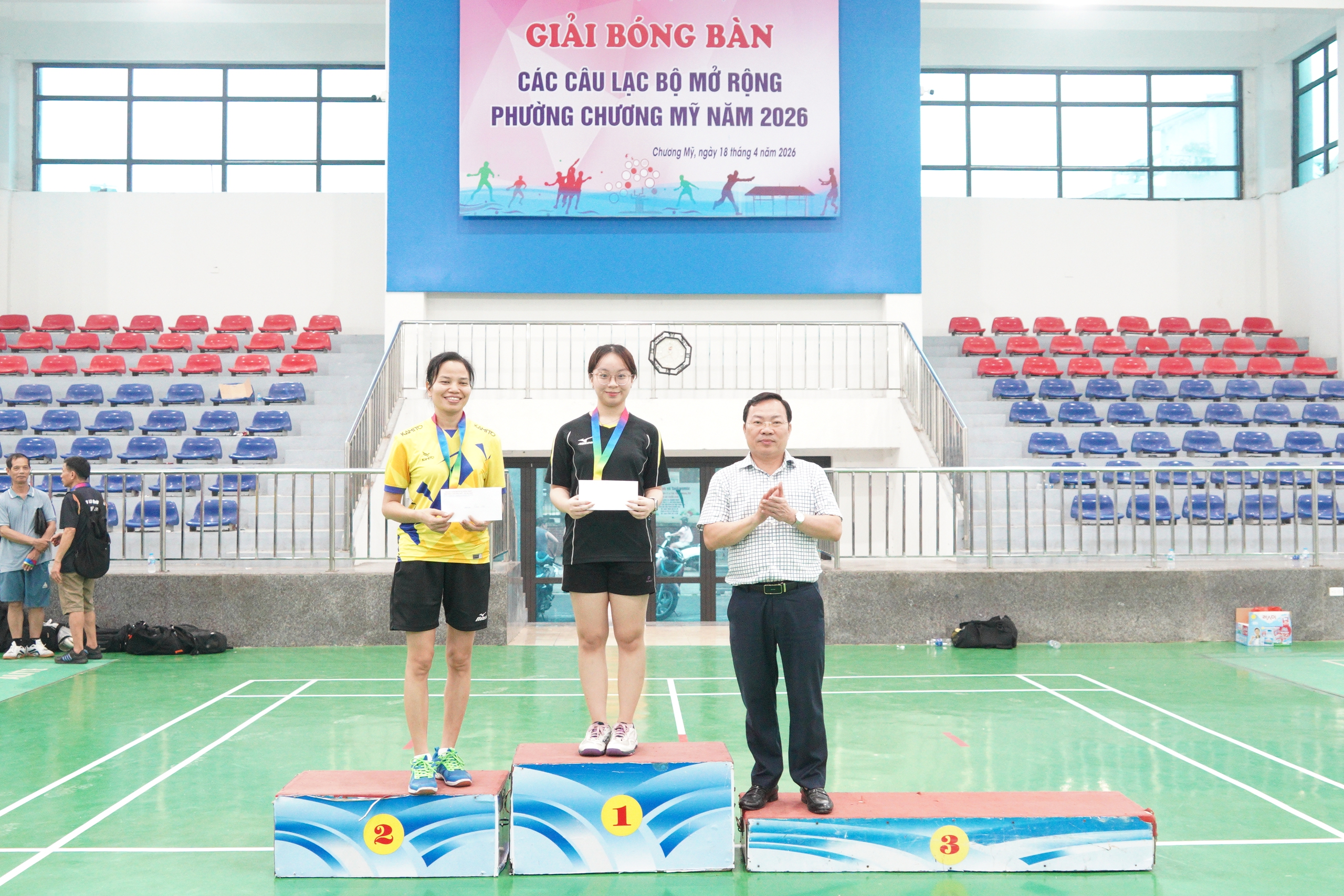 Giải bóng bàn các câu lạc bộ mở rộng phường Chương Mỹ năm 2026 nêu cao tinh thần thi đấu thể thao trung thực, cao thượng- Ảnh 12.