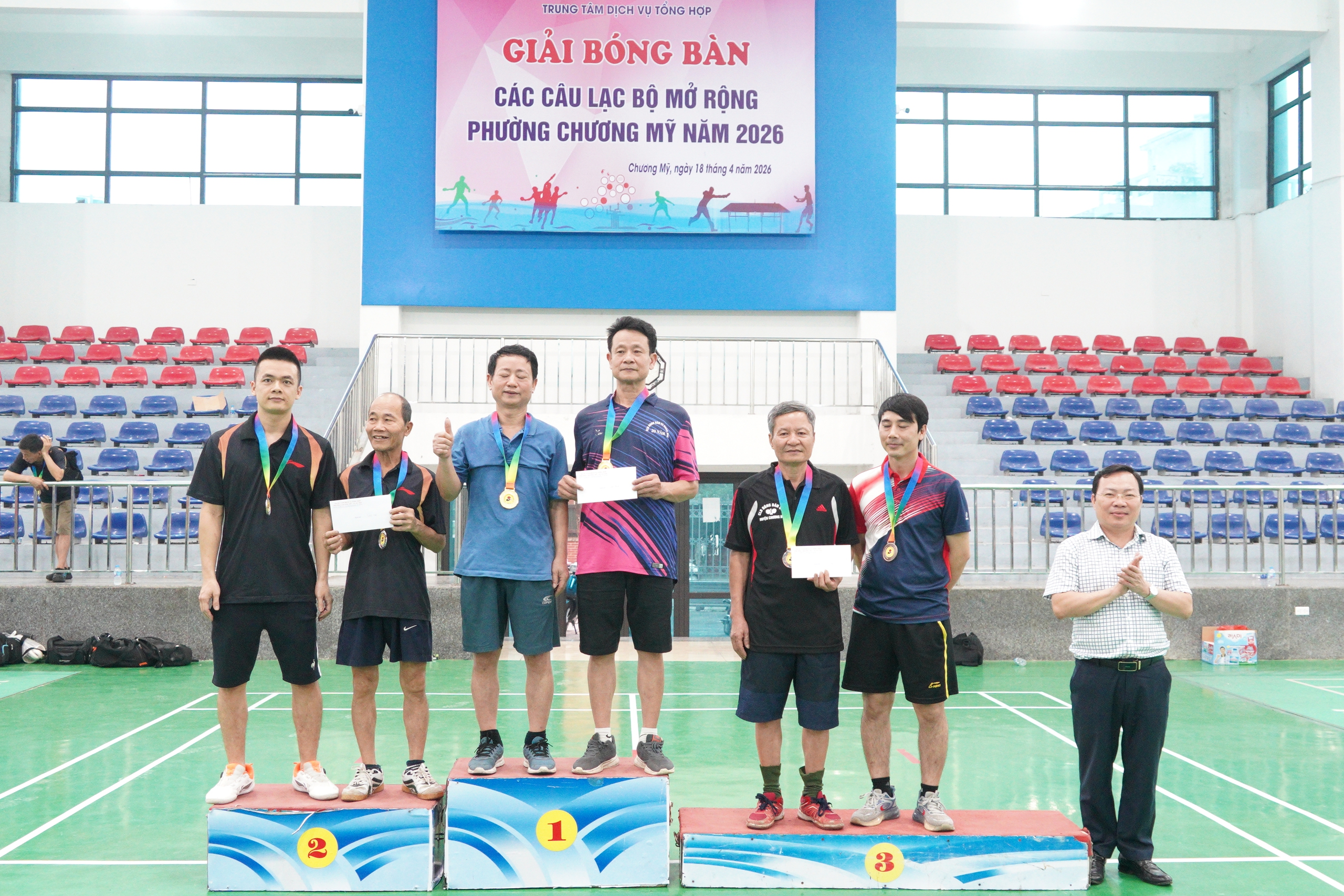 Giải bóng bàn các câu lạc bộ mở rộng phường Chương Mỹ năm 2026 nêu cao tinh thần thi đấu thể thao trung thực, cao thượng- Ảnh 14.