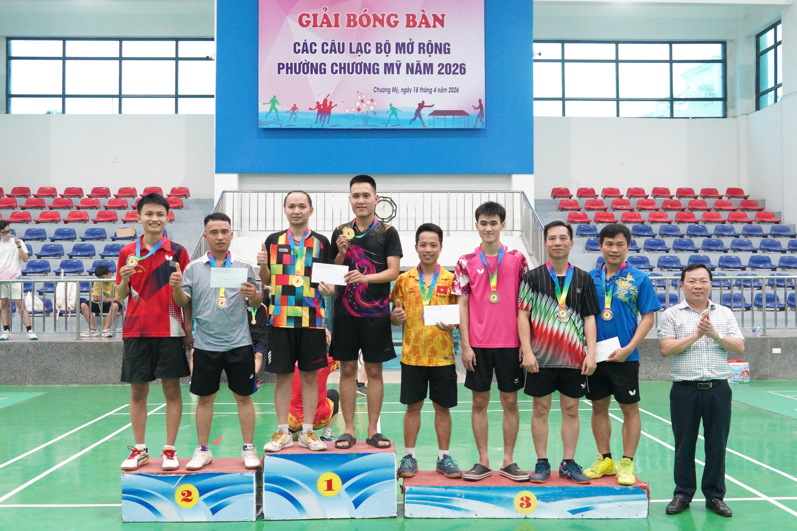 Giải bóng bàn các câu lạc bộ mở rộng phường Chương Mỹ năm 2026 nêu cao tinh thần thi đấu thể thao trung thực, cao thượng- Ảnh 17.